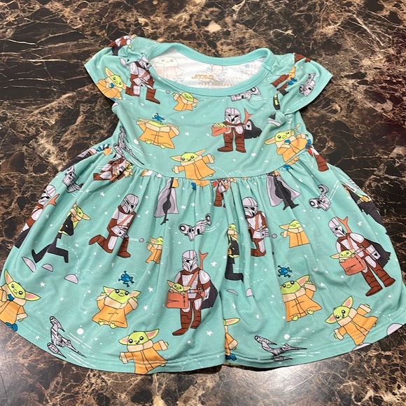 Little Sleepies Other - LITTLE SLEEPIES BODYSUIT STAR WARS TWIRL DRESS